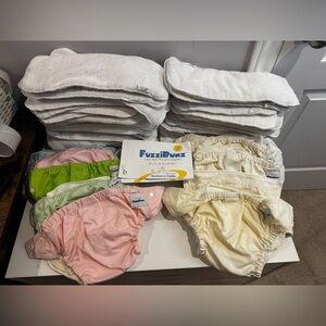 Fuzzibunz cloth diaper bundle
